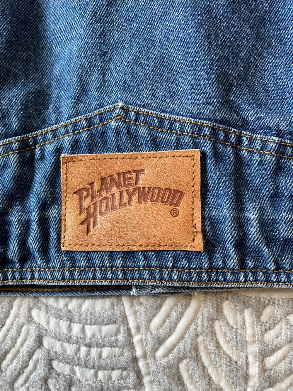 Planet Hollywood Toronto Blue Denim Jacket - Picture 7 of 12